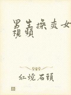 男生操爽女生的视频