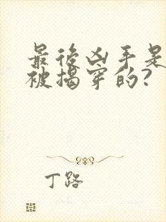 最后凶手是如何被揭穿的?封面