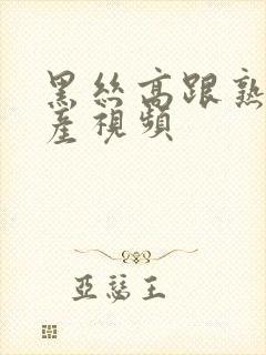 黑丝高跟熟妇国产视频封面