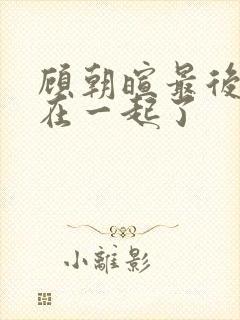 顾朝暄最后和谁在一起了