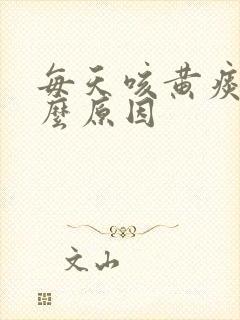 每天咳黄痰是什么原因