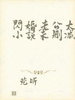 闪婚老公太凶猛小说未删减