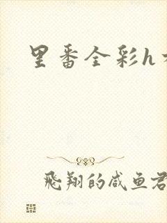 里番全彩h本子