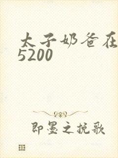 太子奶爸在花都5200