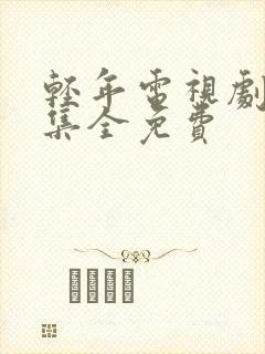 轻年电视剧32集全免费封面