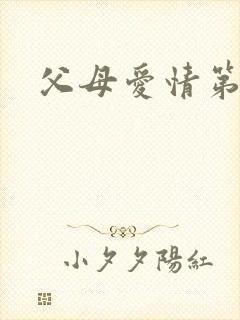 父母爱情第三集封面