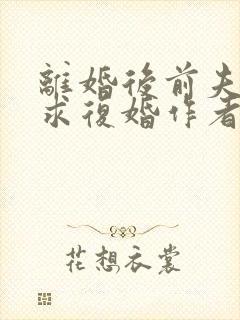 离婚后前夫哭着求复婚作者林未央