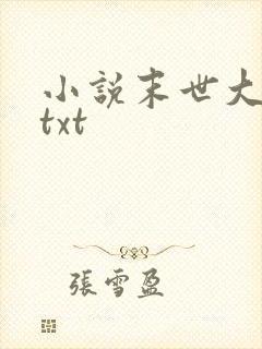 小说末世大回炉txt