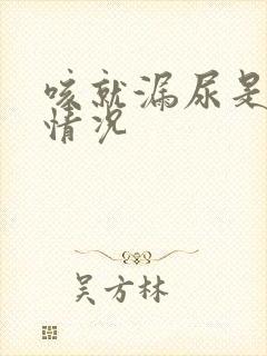 咳就漏尿是什么情况