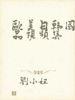 欧美日韩国产精品视频集封面