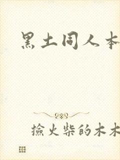 黑土同人本子