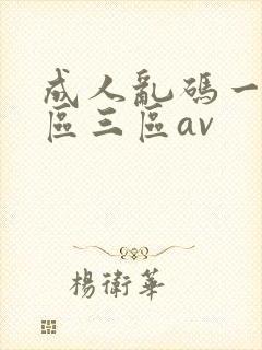 成人乱码一区二区三区av