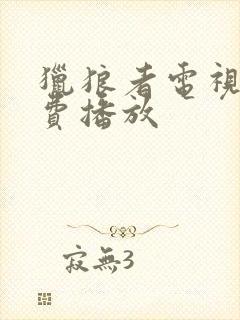 猎狼者电视剧免费播放