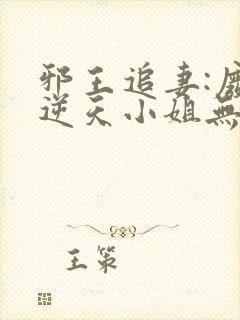 邪王追妻:废材逆天小姐无弹窗