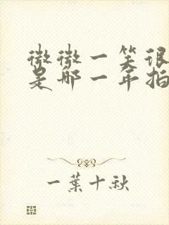 微微一笑很倾城是哪一年拍的