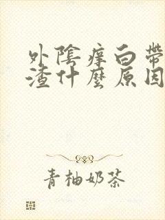 外阴痒白带豆腐渣什么原因