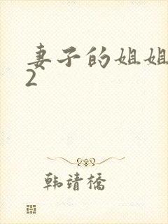 妻子的姐姐电影2封面