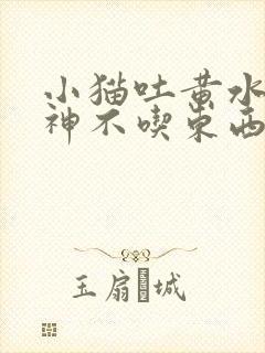 小猫吐黄水没精神不吃东西