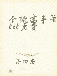 全职高手笔趣阁txt免费