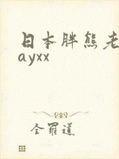 日本胖熊老头gayxx封面