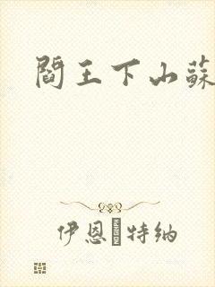 阎王下山苏文封面