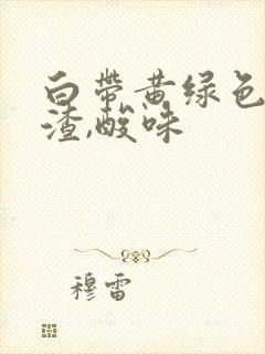 白带黄绿色豆腐渣,酸味