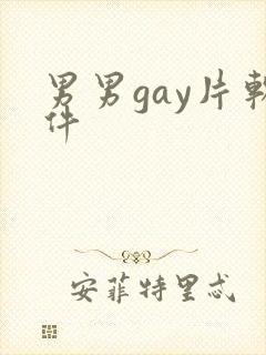 男男gay片软件
