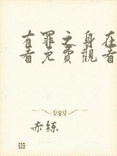 有罪之身在线观看免费观看高清全集封面