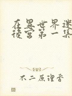 在异世界迷宫开后宫第一集