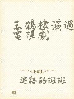 王鹤棣演过什么电视剧