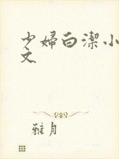 少妇白洁小说全文
