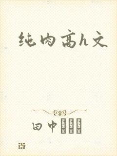 纯肉高h文封面