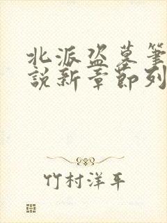 北派盗墓笔记小说新章节列表