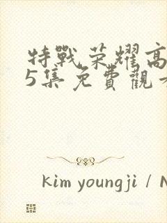 特战荣耀高清45集免费观看全集封面