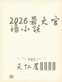 2026最火官场小说
