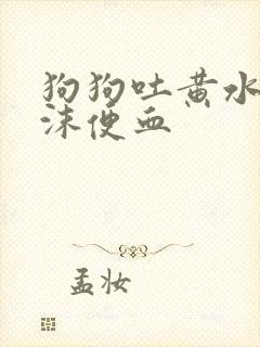 狗狗吐黄水带泡沫便血