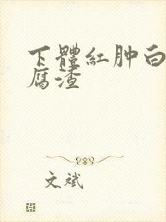 下体红肿白带豆腐渣