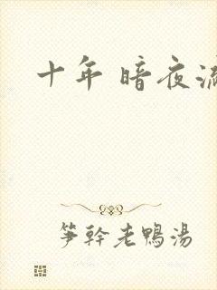 十年 暗夜流光
