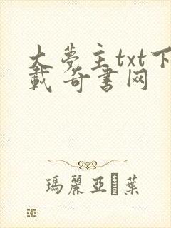 大梦主txt下载 奇书网