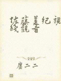 佐藤美纪视频在线观看