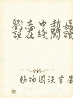 刘志中赵嫣的小说在线阅读封面