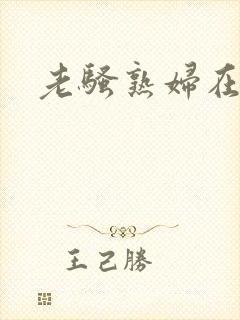 老骚熟妇在线