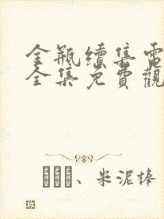 金瓶续集电视剧全集免费观看