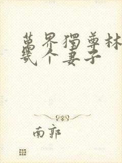 万界独尊林峰有几个妻子