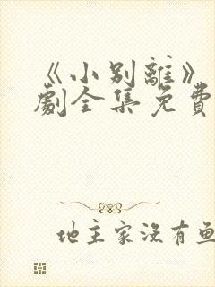 《小别离》电视剧全集免费观看