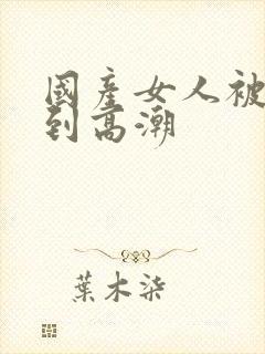 国产女人被狂躁到高潮