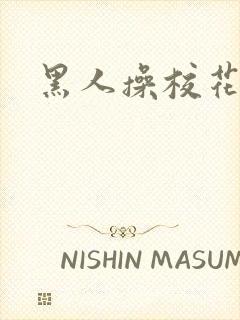 黑人操校花小说封面