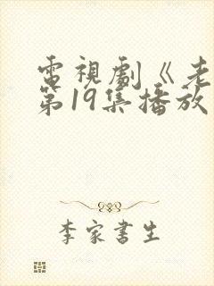 电视剧《老舅》第19集播放