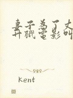 妻子为了丈夫能升职电影叫什么