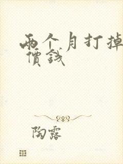 两个月打掉孩子 价钱